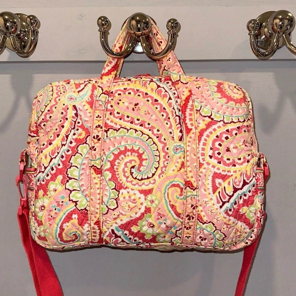 Vera Bradley Capri Melon Soft Sides Laptop Bag